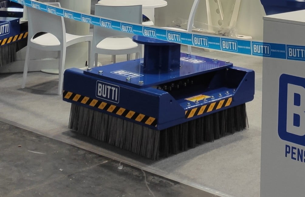 JNC Teknik - BUTTI Stålkost til Polyp grab / Exvacator gripper