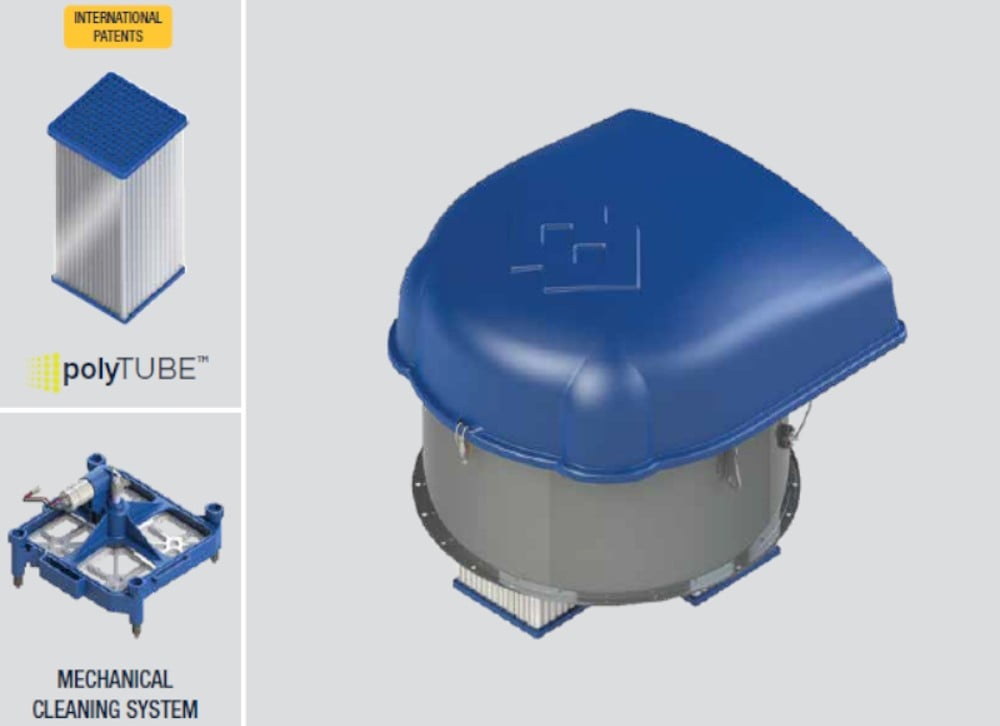 WAM Group - Revolutionerende Støvfiltrering - Polytube™ Filteret i Betonindustrien