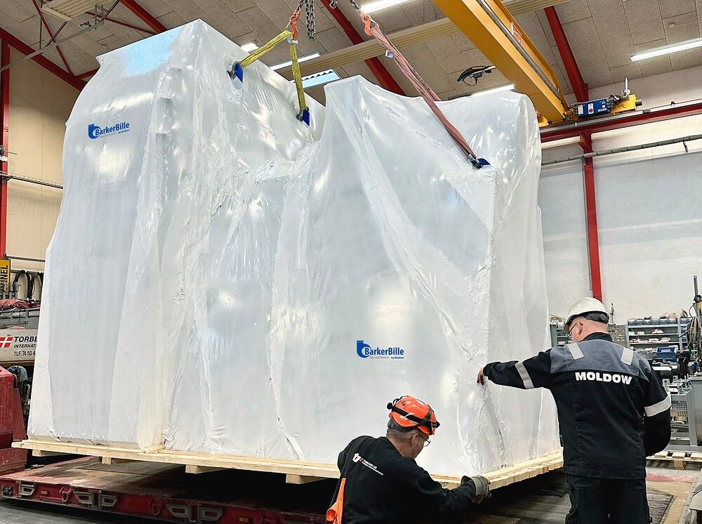 10 tons-ventilator til fødevareindustrien