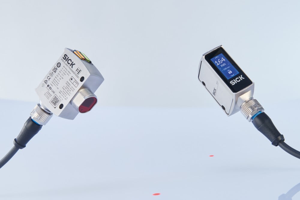 Intuitiv touchscreen-betjent rustfri IP69K fotocelle med lang tasteafstand