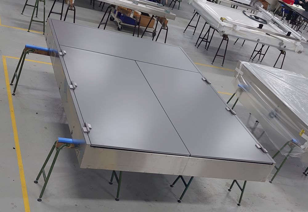 Myretæt specialdør til farmaceutisk produktion