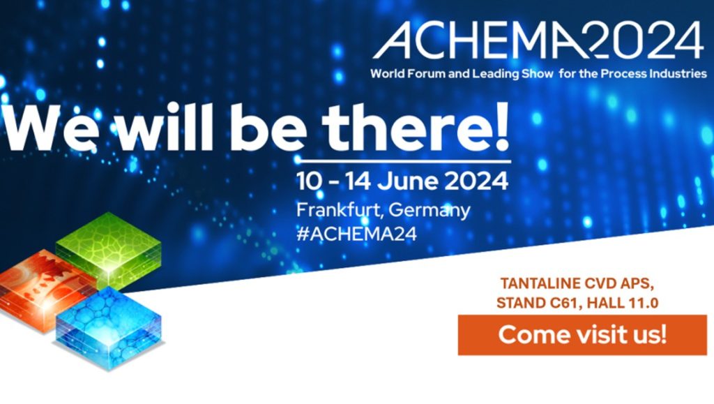 Tantaline udstiller på Achema 2024