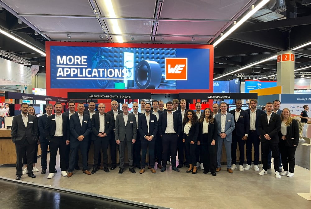 Würth Elektroniks team ser frem til inspirerende møder på standen under Embedded World. Kilde: Würth Elektronik