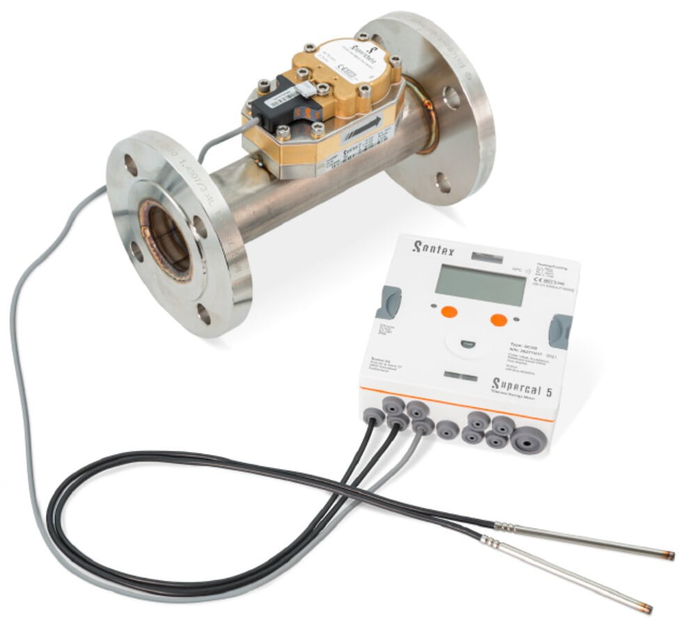 Sontex Superstatic energimåler og supercal energiberegner