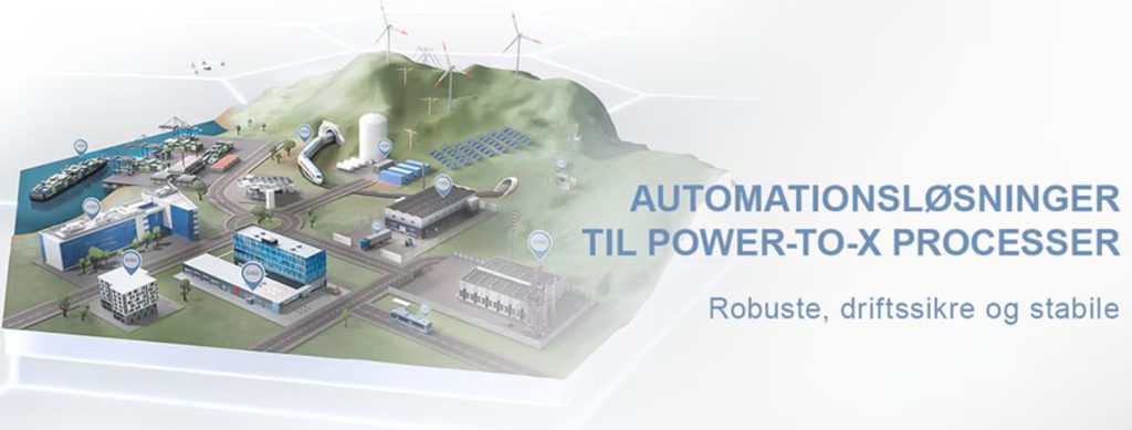 Automationsløsninger til Power-to-X processer
