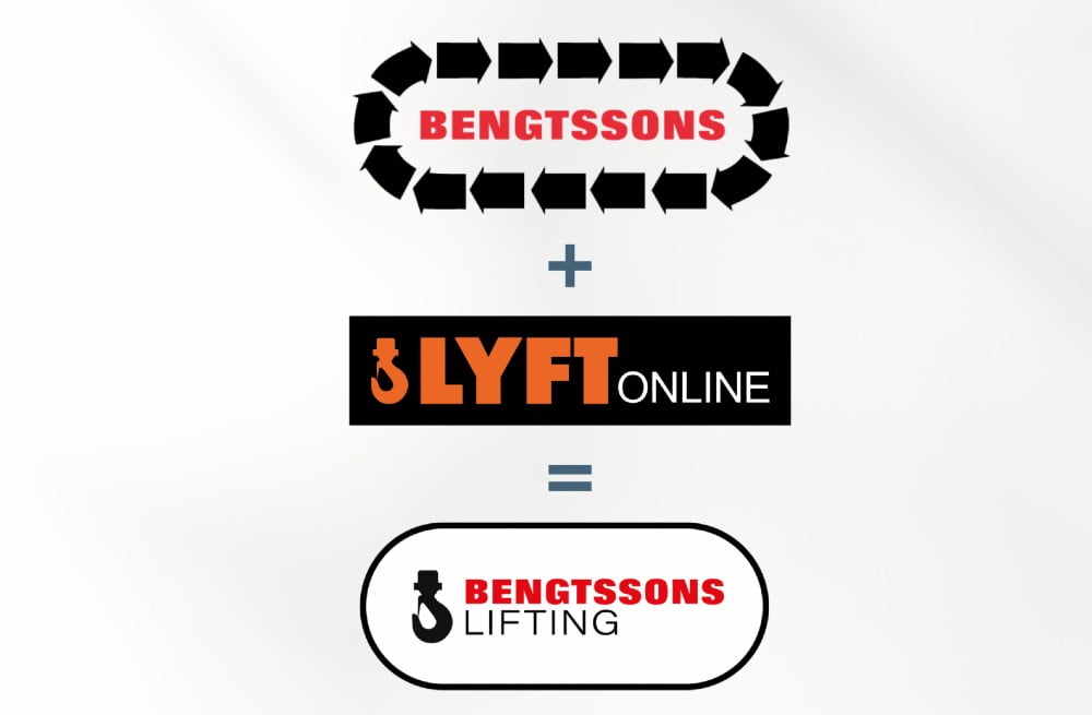 Bengtssons Maskins afdeling Tools & LYFTonline AB bliver til Bengtssons Lifting AB!