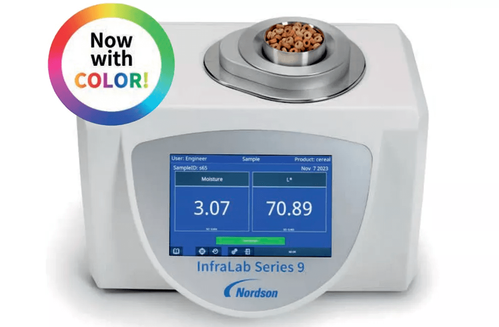 NY! InfraLab Top-Loader model med farvemåling fra Nordson