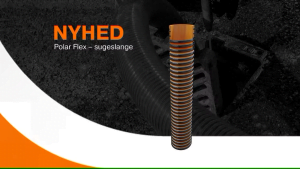 For at imødekomme de stadigt skiftende behov hos sine kunder i slamsugerbranchen introducerer Hydroscand Polar Flex 1508-50, en sugeslange