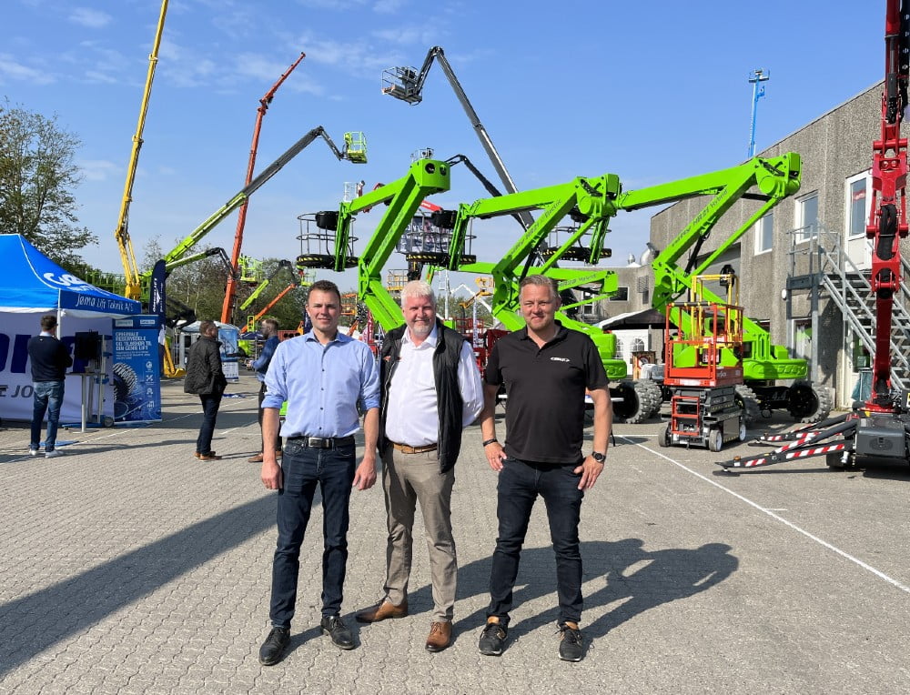 Styregruppen Dansk Liftmesse - Jørn Martinsen, Henrik Skibsted og Jesper Krogh Jensen