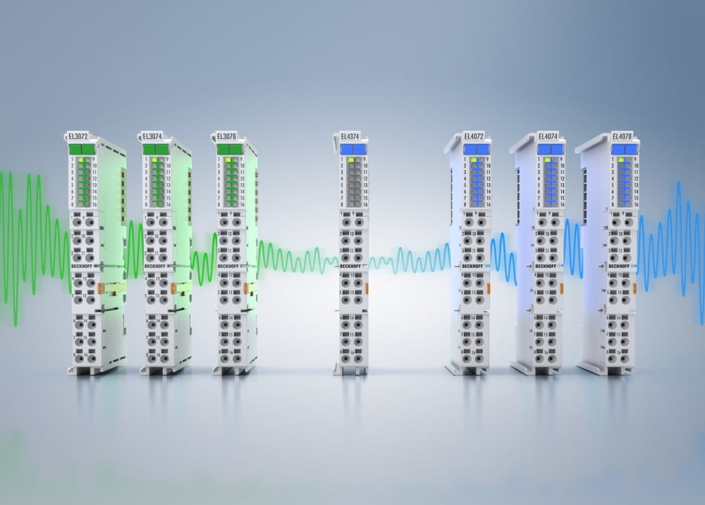 En ny generation af EtherCAT analoge terminaler