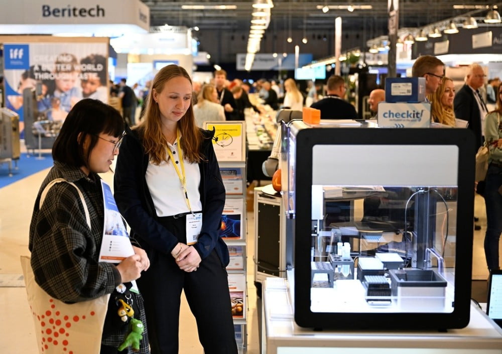 Højteknologiske løsninger på stribe er i vente på FoodTech. Foto: MCH/Lars Møller.