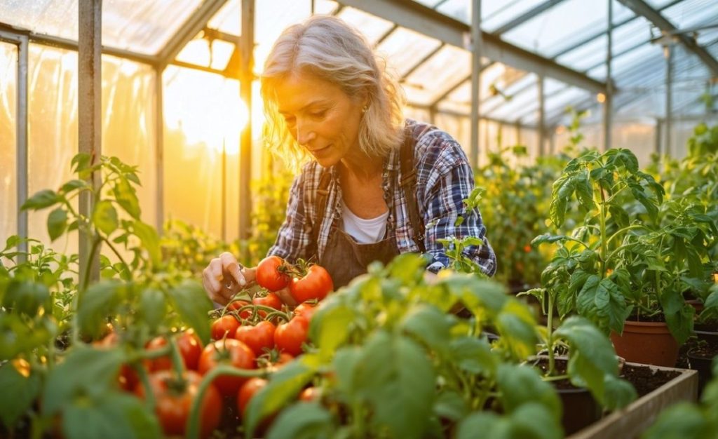 Dette billede illustrere Hvordan fungerer et drivhus og hvorfor bliver det varmt?