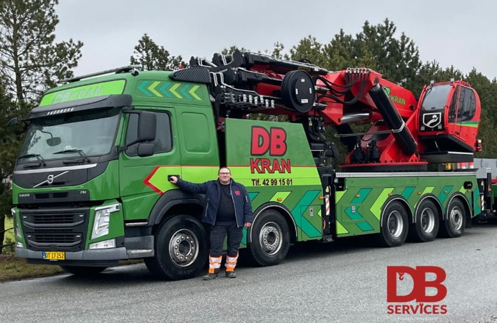 DB Services hjælper med dine kranopgaver