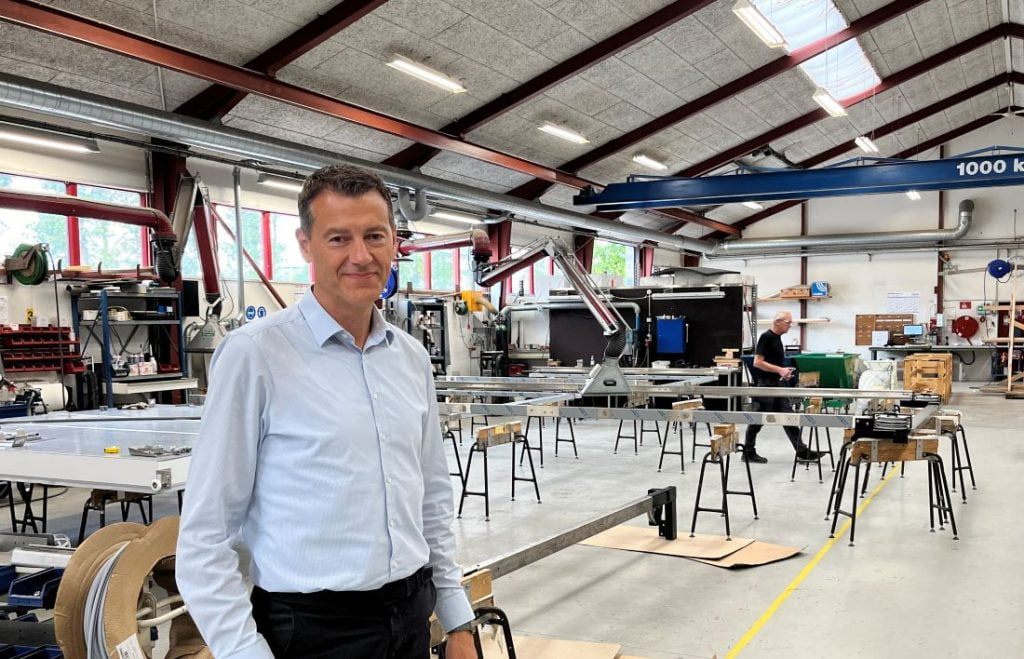 Dette billede illustrere Direktørskifte i DAN-doors