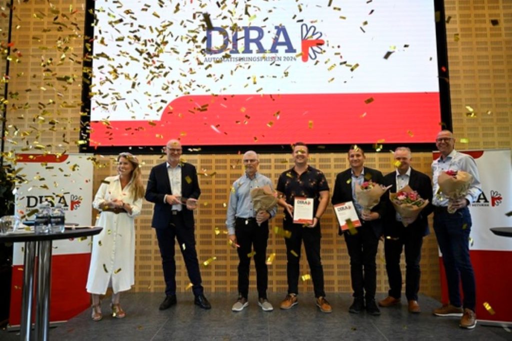 Vinder af DIRA Automatiseringsprisen 2024: AVK International. Foto: MCH/Lars Møller.