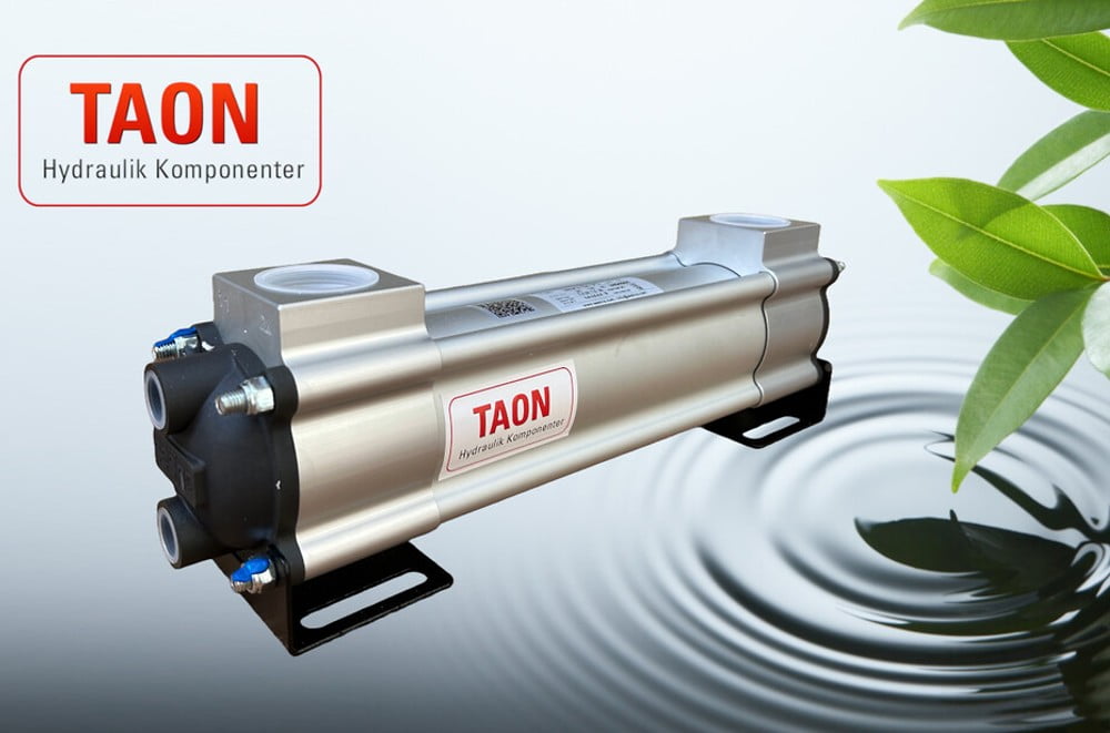 TAON Hydraulik tilbyder Sesinos nye MSG-linje, som køler med havvand. Linjen er produceret med henblik på miljømæssig bæredygtighed, samt er MSG-linjen nem at samle og skille ad eller udskifte med et nyt.