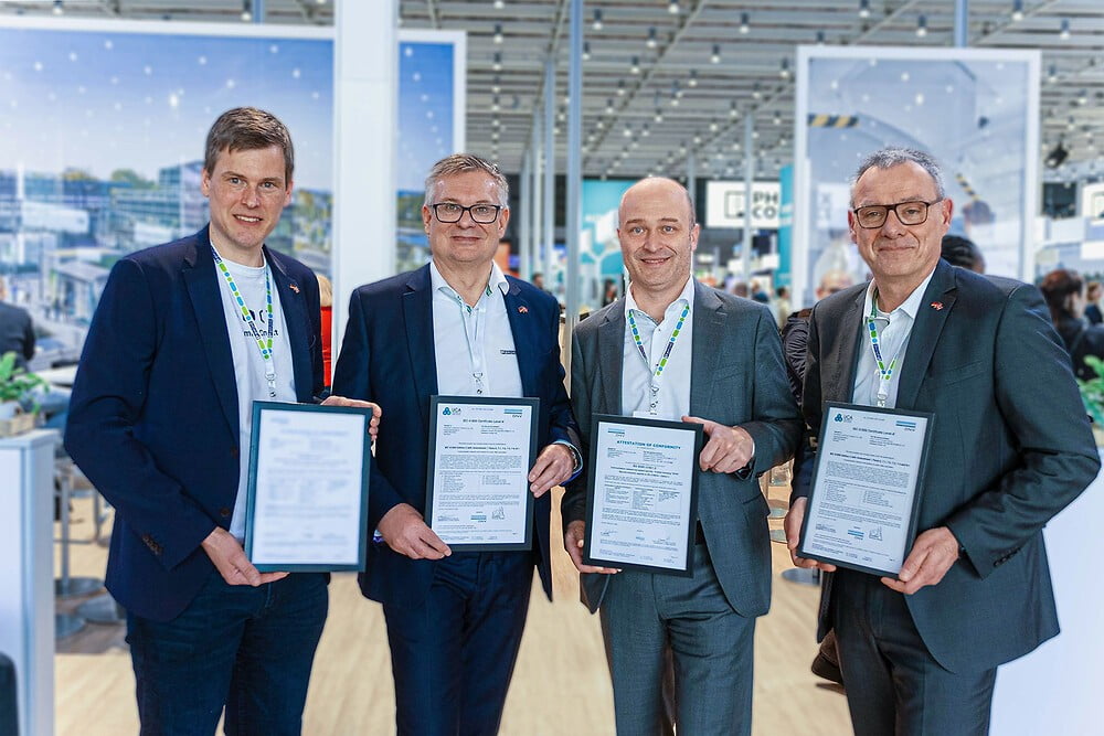 PLCnext Control certificeret til sikker kommunikation