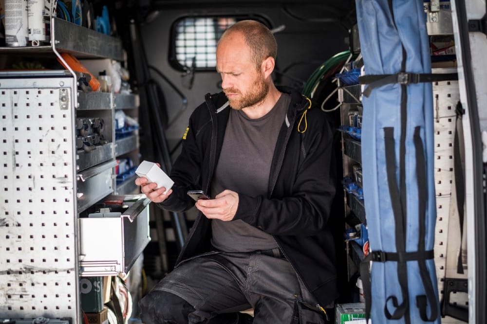 Nu kan landets håndværkere prompte sig frem til de rette produkter – direkte fra telefonen