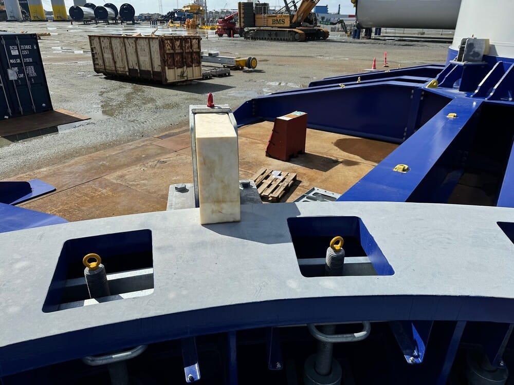 Store nylonemner til vindprojekt forlader AAG, og sendes til kunde