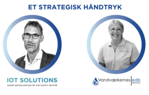 Dette billede illustrere Brødrene Dahl og Vandværkernes EDB-Service i strategisk samarbejde