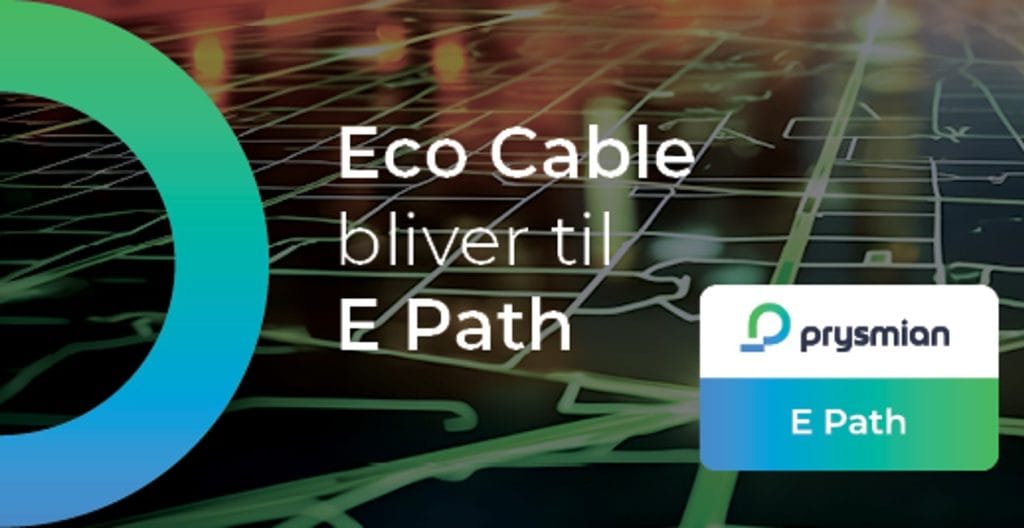 Prysmian Eco Cable bliver til E Path