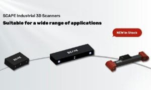 Scape Technologies introducerer en serie af seks banebrydende industrielle 3D Vision Scannere på VISION 2024 i Stuttgart