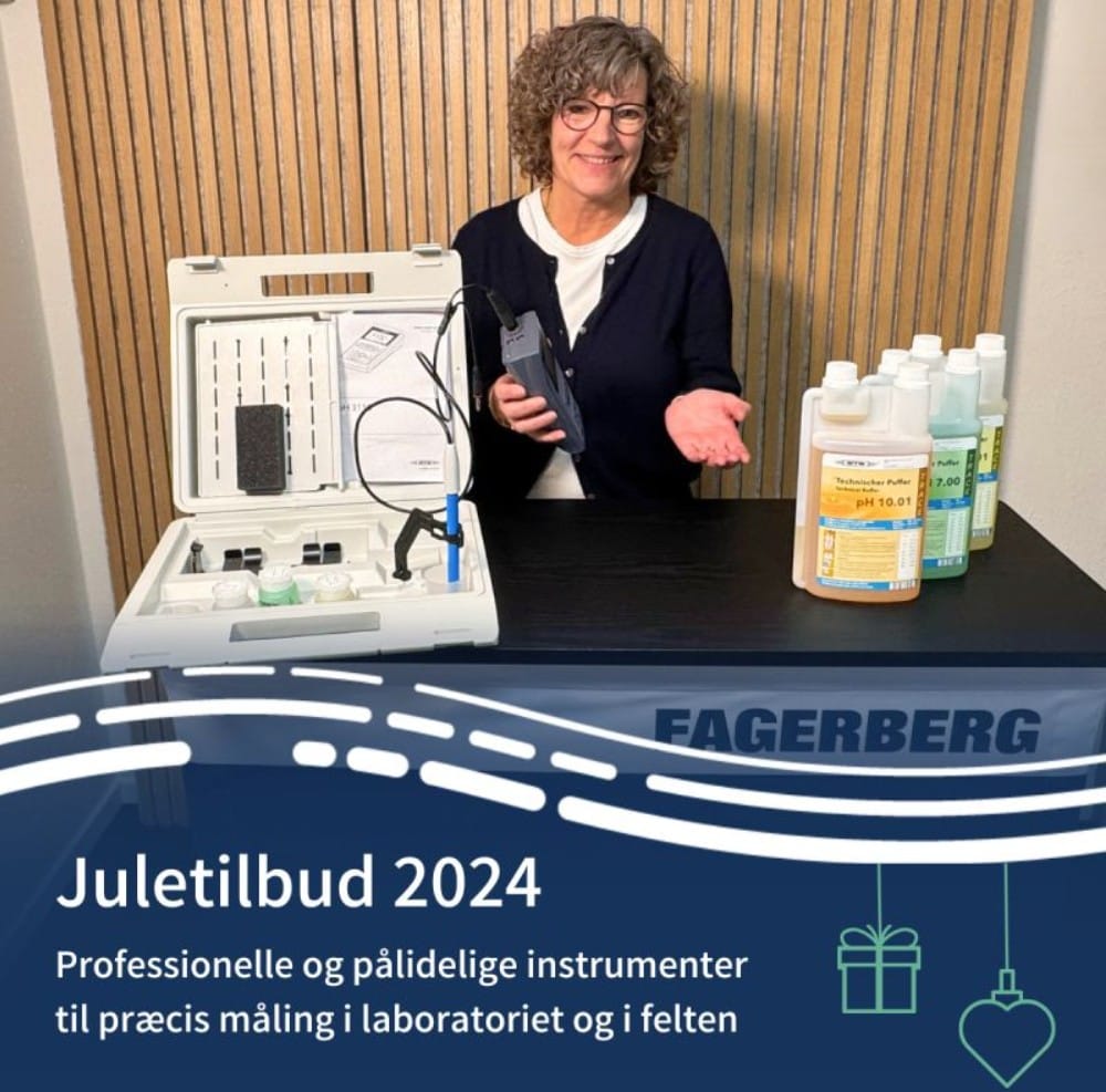 Hos Fagerberg går vi all-in på at levere pålidelige måleinstrumenter – både til laboratoriet og felten! Derfor har vi et juletilbud, der hjælper dig med at få præcision og kvalitet under træet (eller i dit analyse-kit).