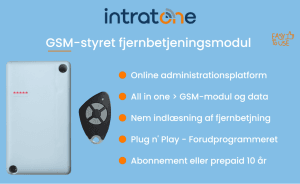 GSM-Styret adgangskontrol fra Plento