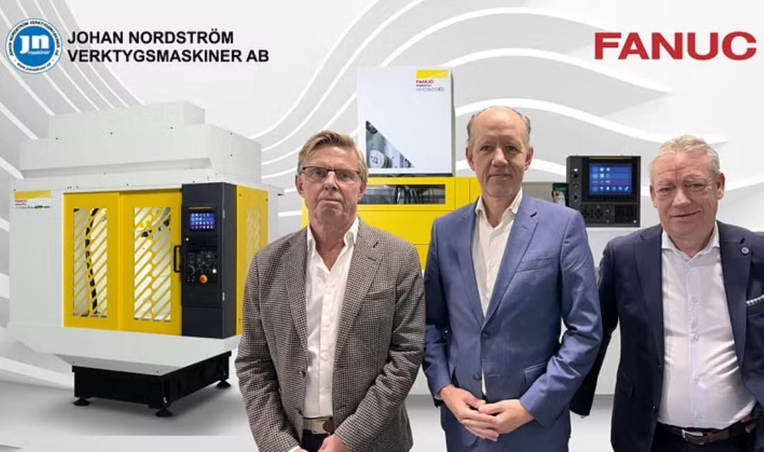 FANUC Nordic Partners with Johan Nordström Verktygsmaskiner AB for Dealership