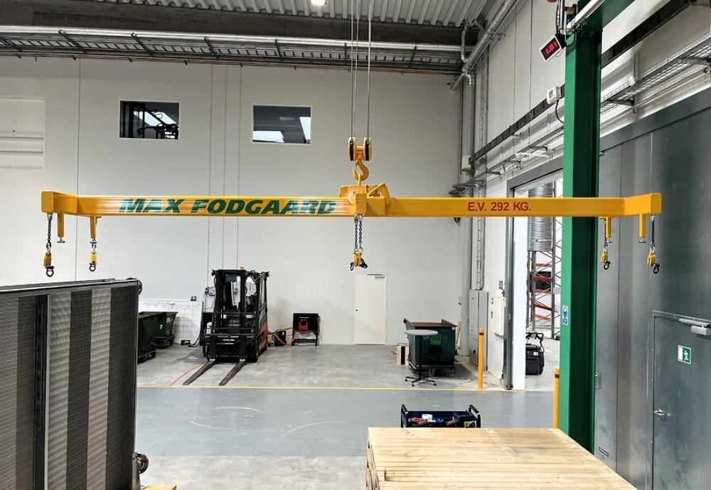 Skræddersyet løfteåg fra Max Fodgaard til komplekse løftebehov!