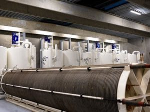 Én af fire elektrolyseenheder