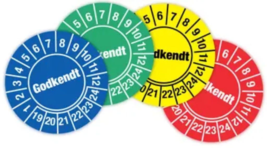 Lovpligtig eftersyn af transportable stiger