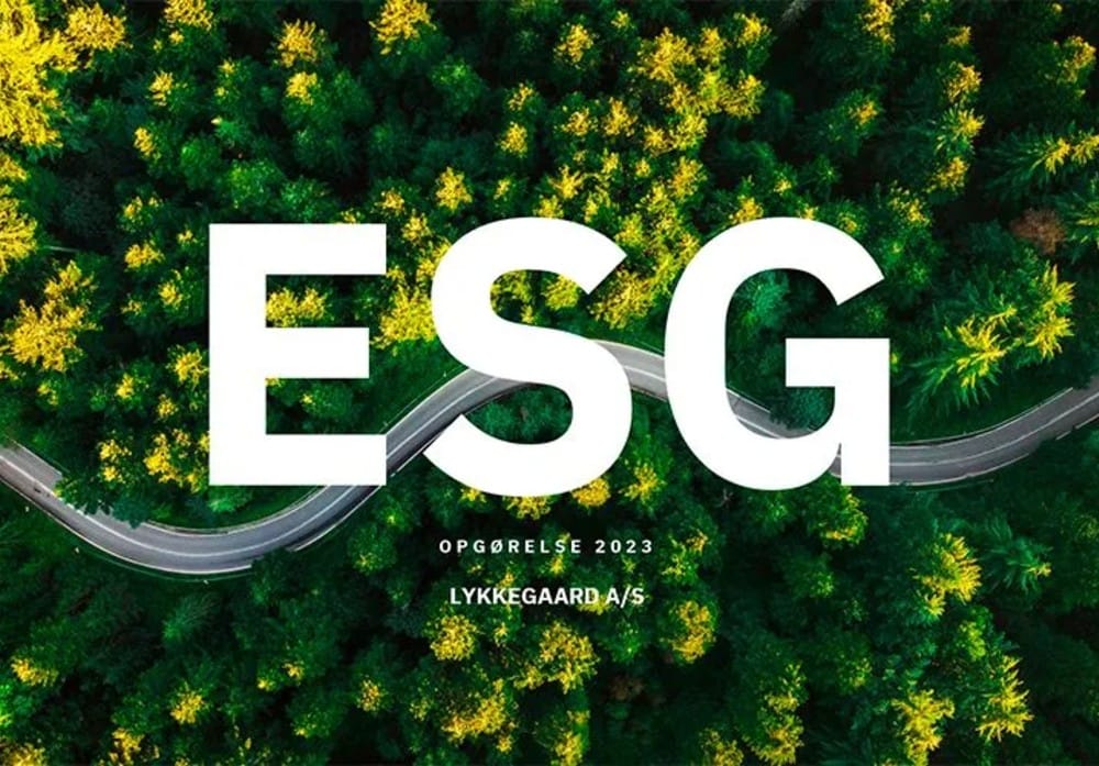 Lykkegaard har offentliggjort sin første ESG-rapport