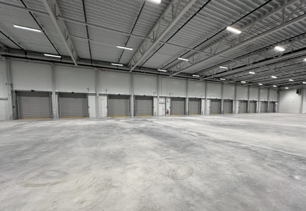 12 DAN-doors højisolerede rulleporte med 160 mm isolering