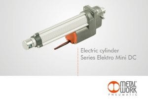 Elektro MINI DC Cylinder - Lille, kraftfuld, overkommelig i pris!