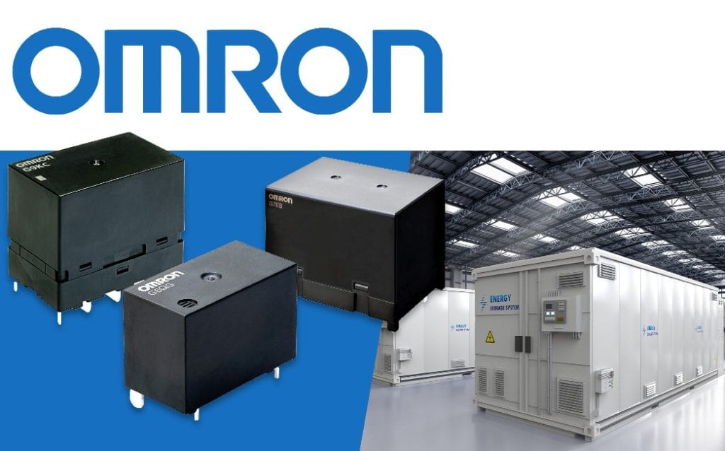 Omron relæer med forbedrede parametre