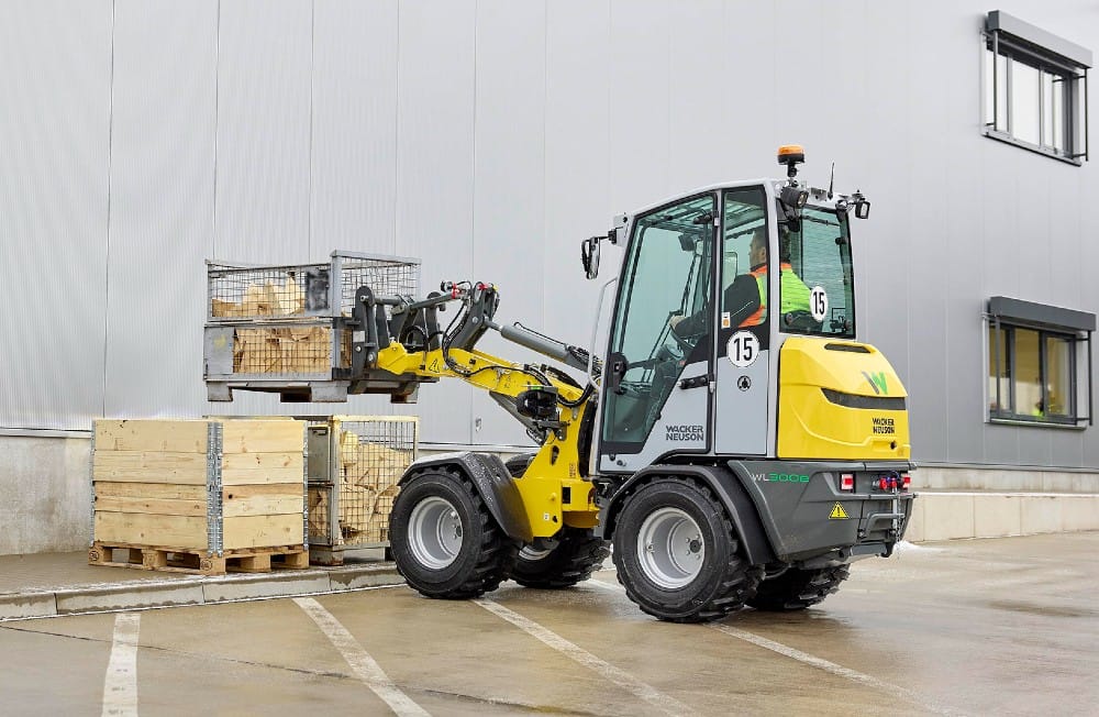 WL300e ruller ind i rækken af elektriske Wacker Neuson-hjullæssere