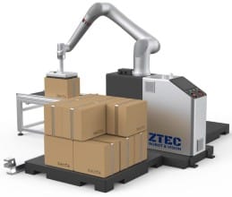 Cobot palletering