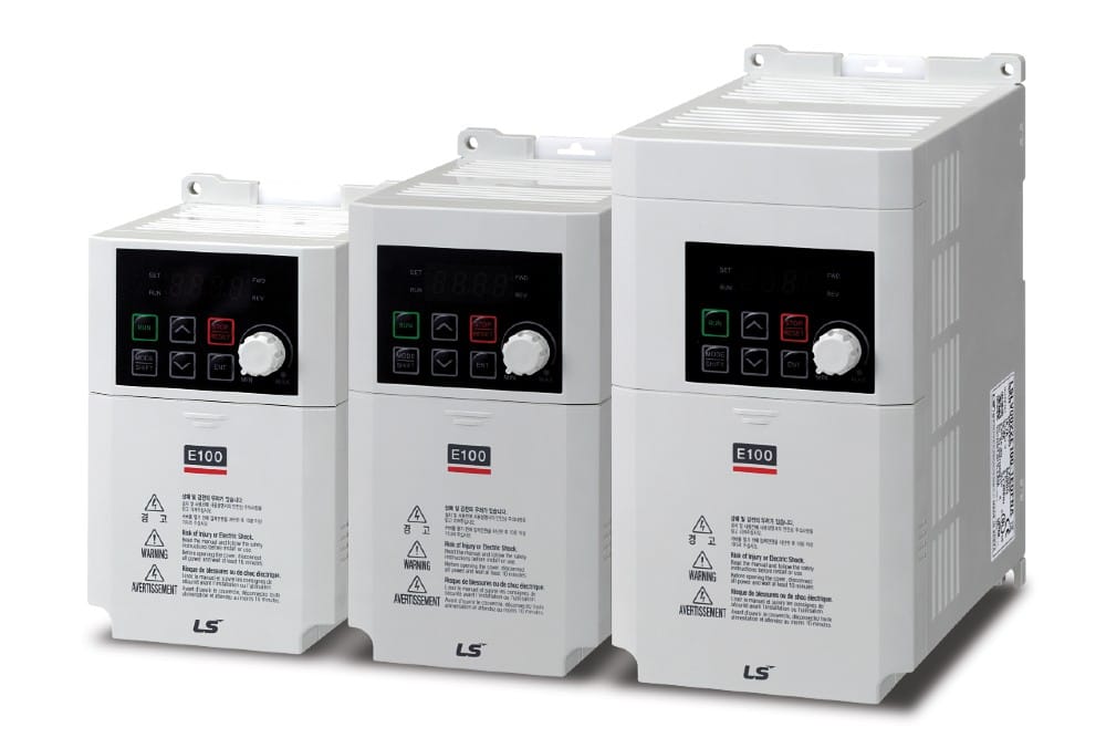 Optimal og kompakt frekvensomformer til små maskiner, ventilatorer/pumper og transportbånd