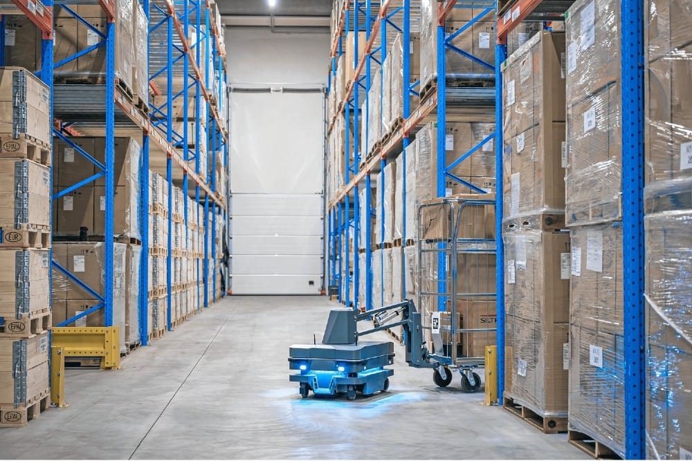 RLS encodere integreret i Mobile Industrial Robots AMR'er
