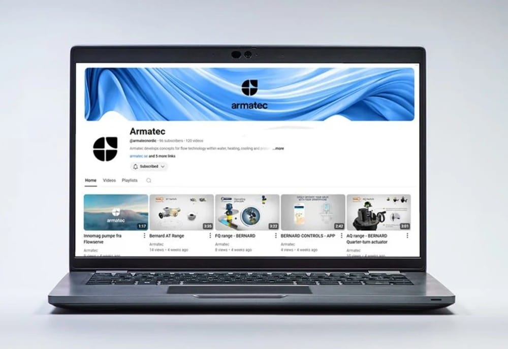 Armatec lancerer nordisk YouTube-kanal – Din kilde til tekniske løsninger
