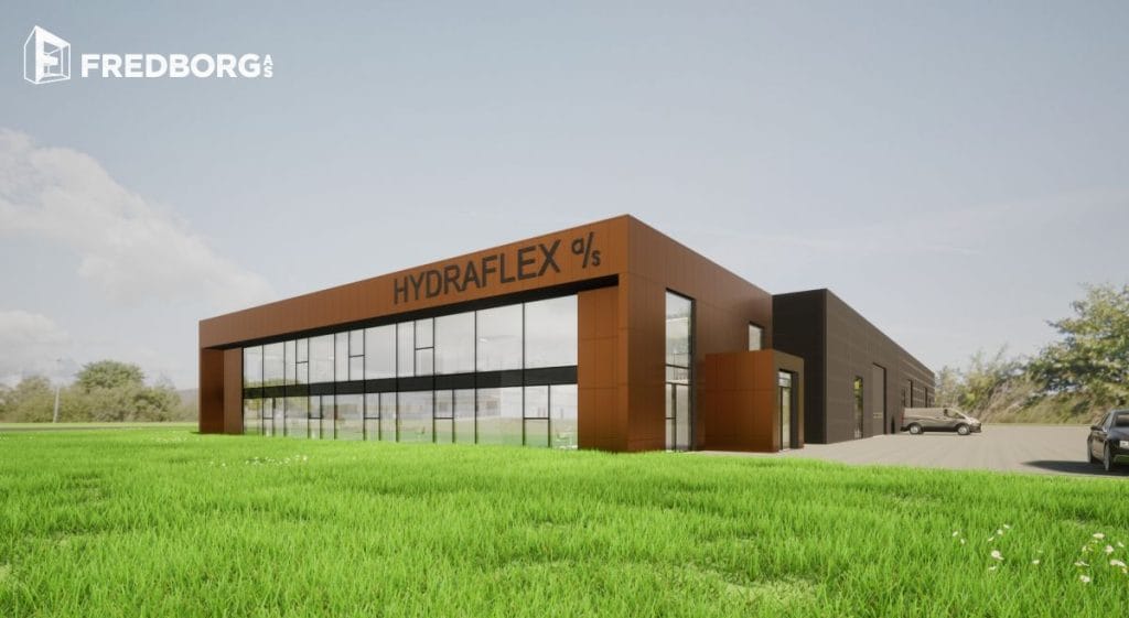 Hydraflex bygger ny fabrik i Viborg