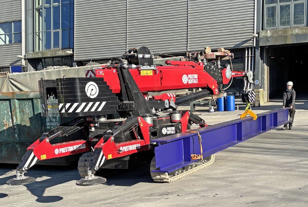 Effektiv og emissionsfri kranløsning hos Vestforbrænding I/S i Glostrup