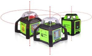 Elma Laser R serien dækker hele programmet af rotationslasere