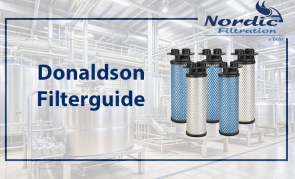 Originale Donaldson trykluftselementer – Find dem hos Nordic Filtration