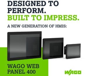 WAGO Web Panel 400-serien – Nyeste generation af HMI-løsninger