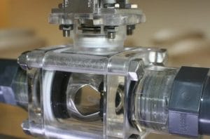 Kugleventil med V-port regulering fra Armatec