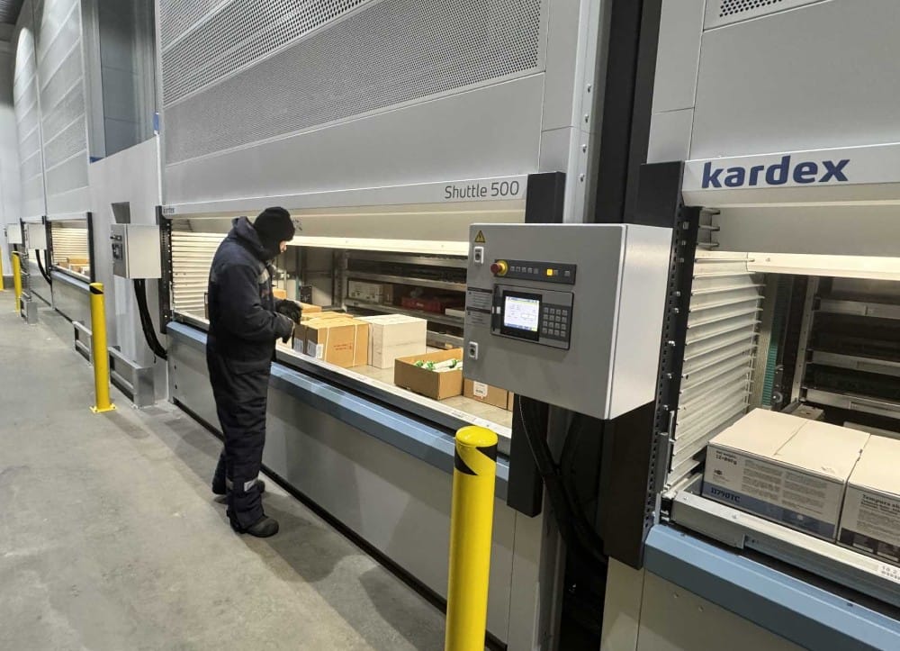 Iskolde lagerautomater sikrer BC Catering 6 x hurtigere vareopfyldning