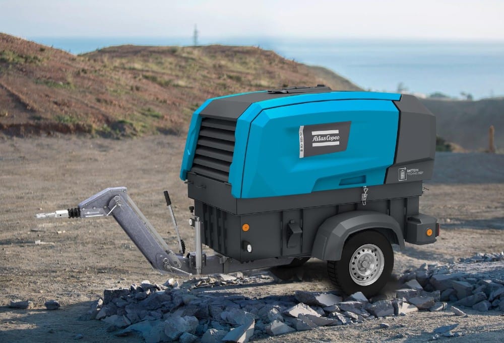 Atlas Copcos batteridrevne B-Air-kompressor giver hollandske fibernetvirksomheder forspring i offentlige udbud