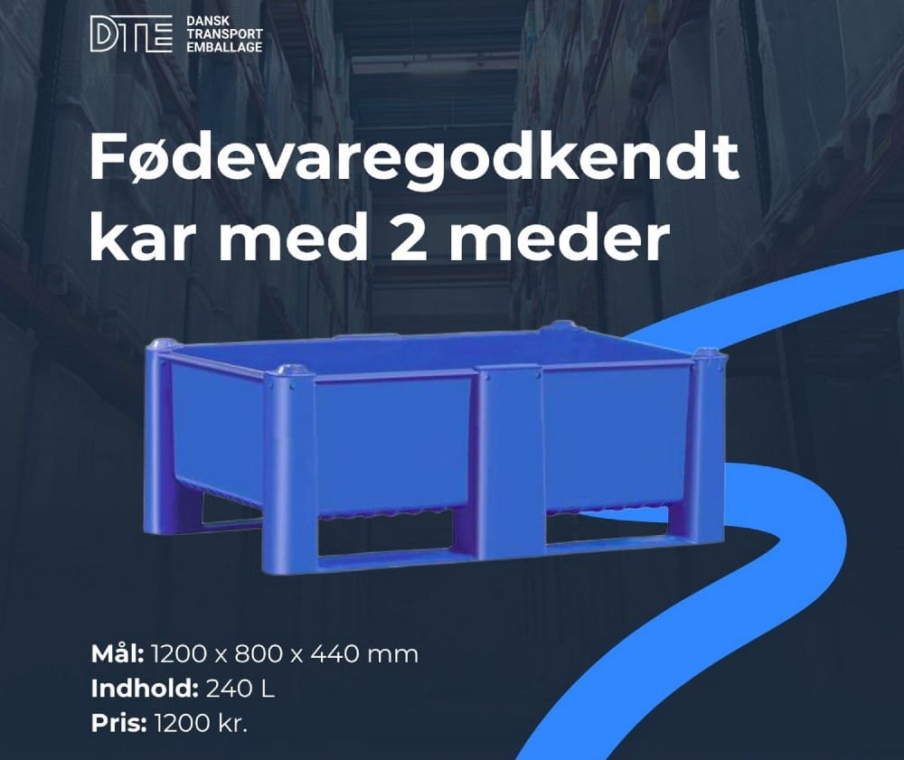 Lageroprydning = ekstra skarpe priser på kvalitets pallekar!